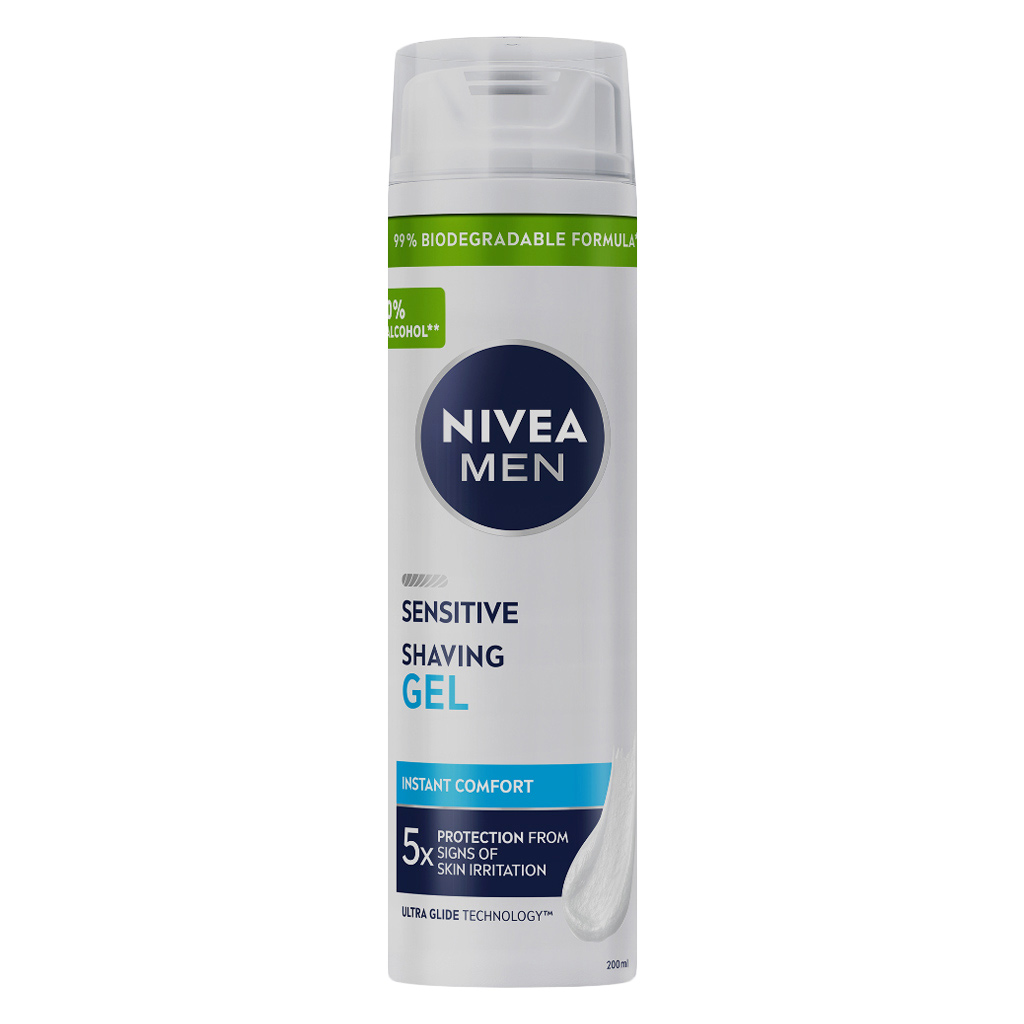 Nivea Men Sensitive Shaving Gel 200ml