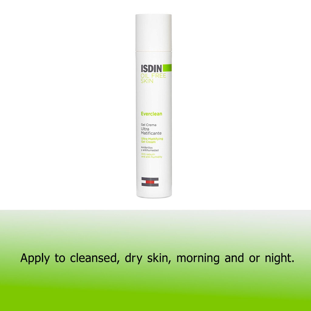 Isdin Everclean Ultra-Mattifying Gel Cream 50 mL