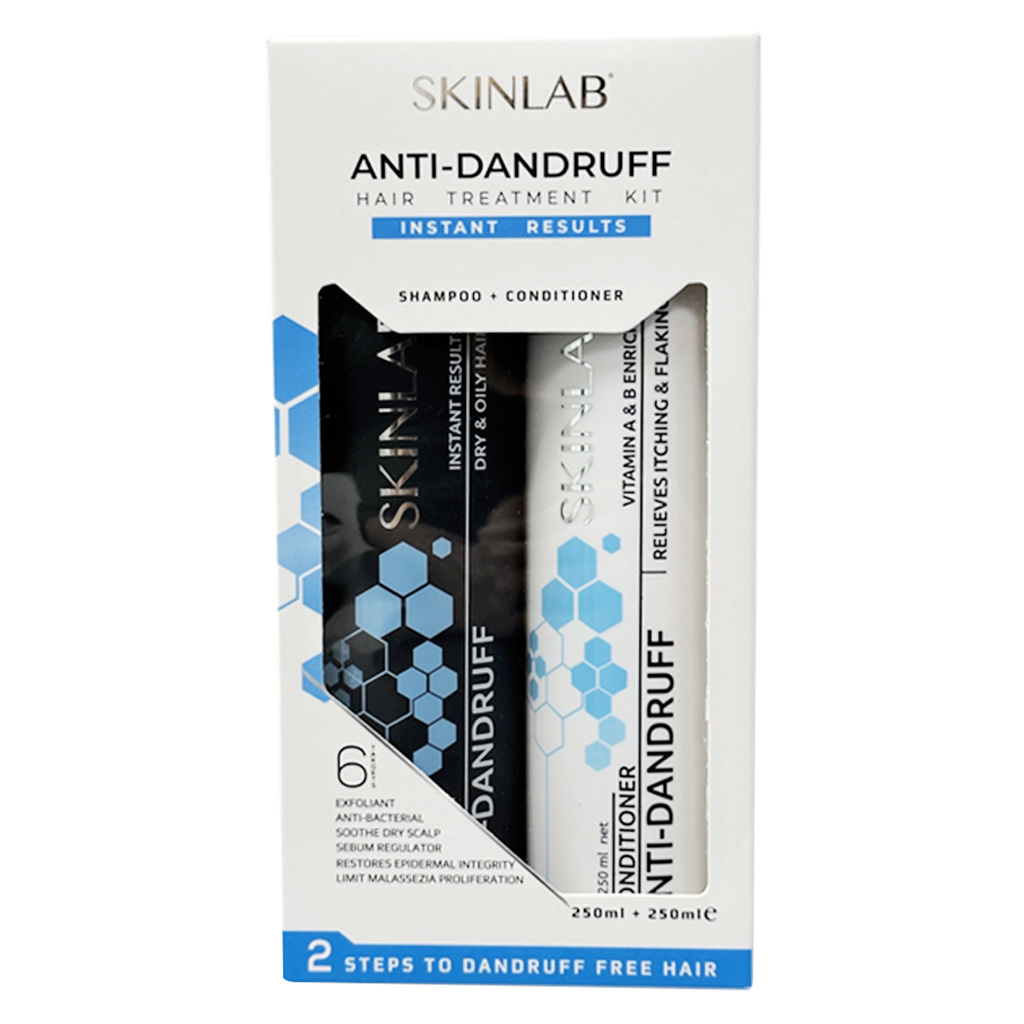 Skinlab Daily Care Anti-Dandruff Shampoo + Skinlab Anti Dandruff Conditioner 250 mL