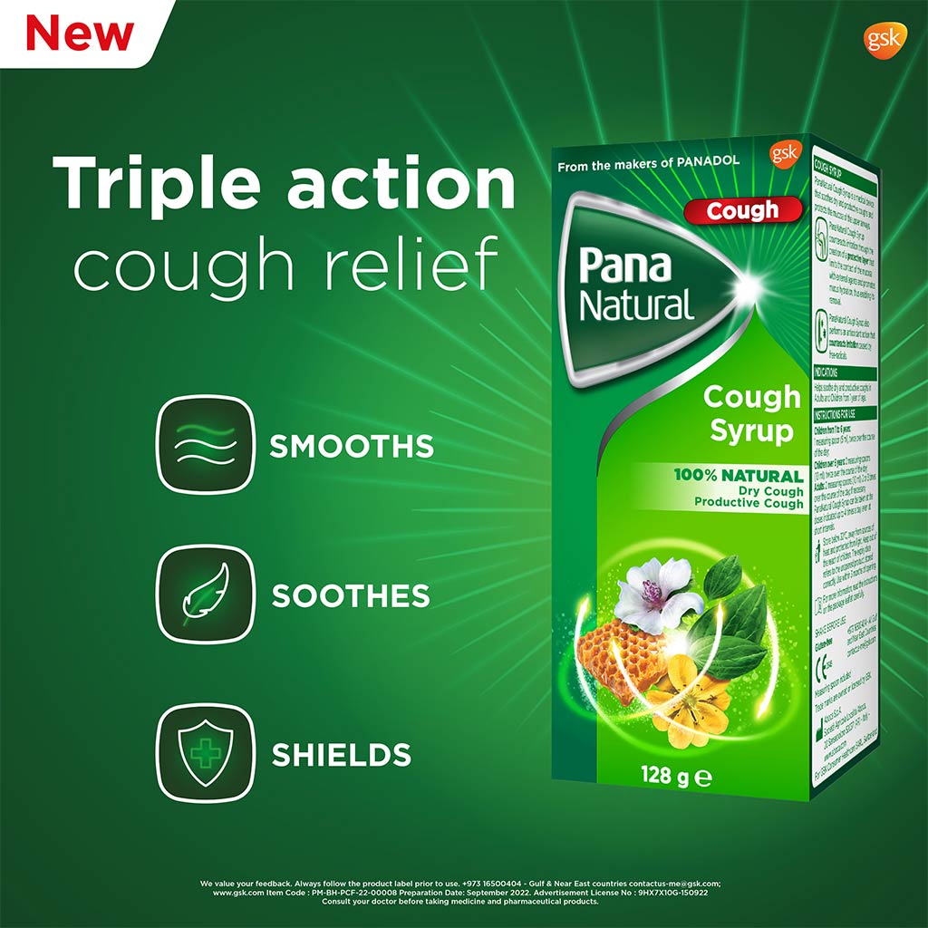 Pana Natural Cough Syrup 128 g