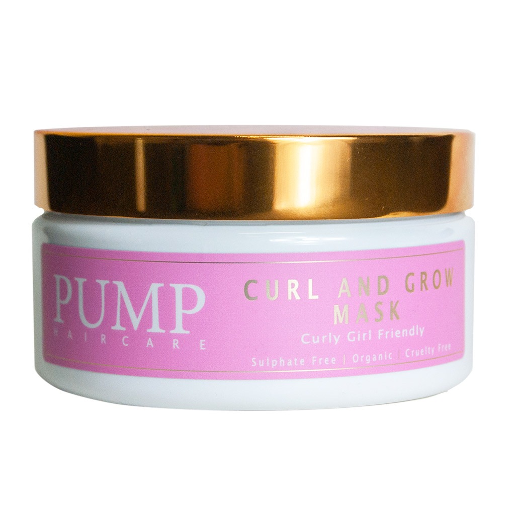 Pump Curl And Grow Curly Girl Friendly Hair Mask 250ml