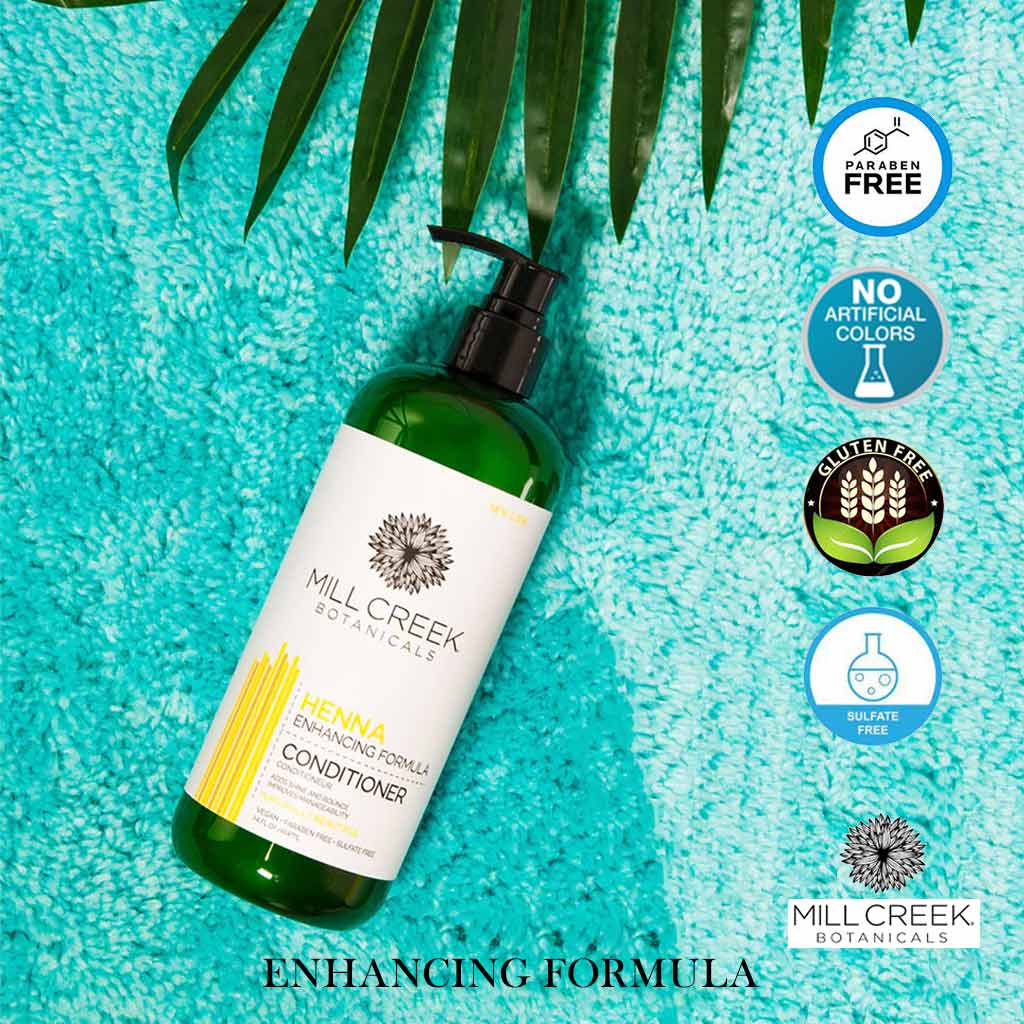 Mill Creek Botanicals Enhancing Formula Henna Conditioner 414 mL