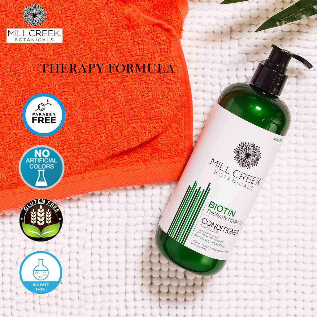Mill Creek Botanicals Biotin Therapy Conditioner 414 mL
