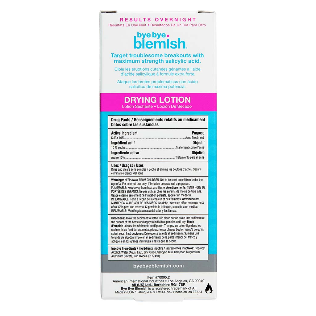 Bye Bye Blemish For Acne Drying Lotion 30 mL