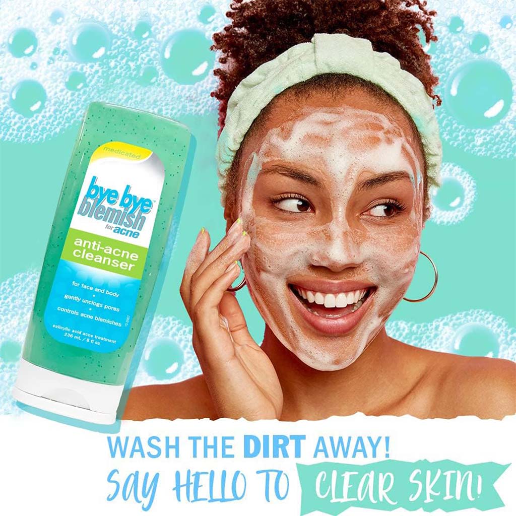 Bye Bye Blemish Anti Acne Cleanser With Menthol 236 mL