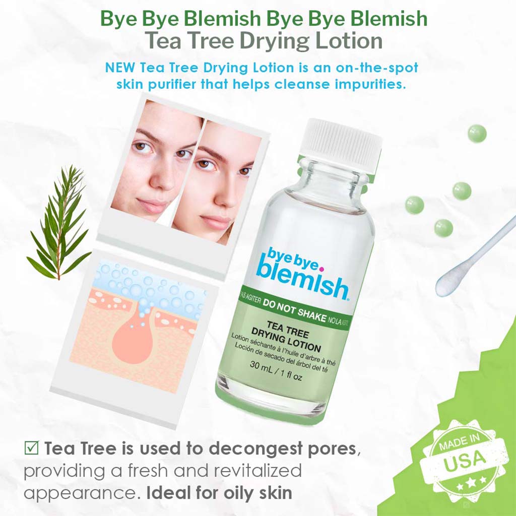 Bye Bye Blemish Tea Tree Oil + Salicylic Acid Blemish Drying Lotion 30 mL