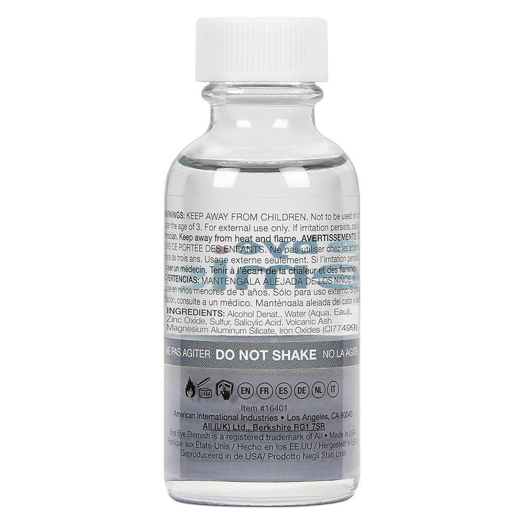 Bye Bye Blemish Volcanic Ash + Salicylic Acid Blemish Drying Lotion 30 mL