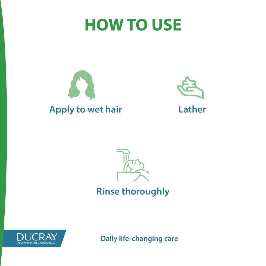 Ducray Extra Gentle Dermo-Protective Shampoo For Delicate Hair 400 mL