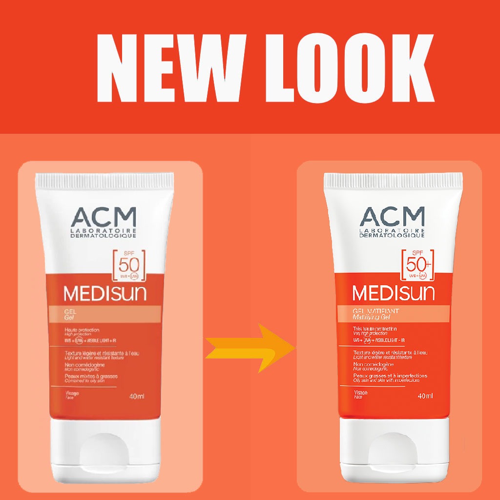 ACM Medisun SPF50+ Sunscreen Gel For Combination Skin And Oily Skin 40ml