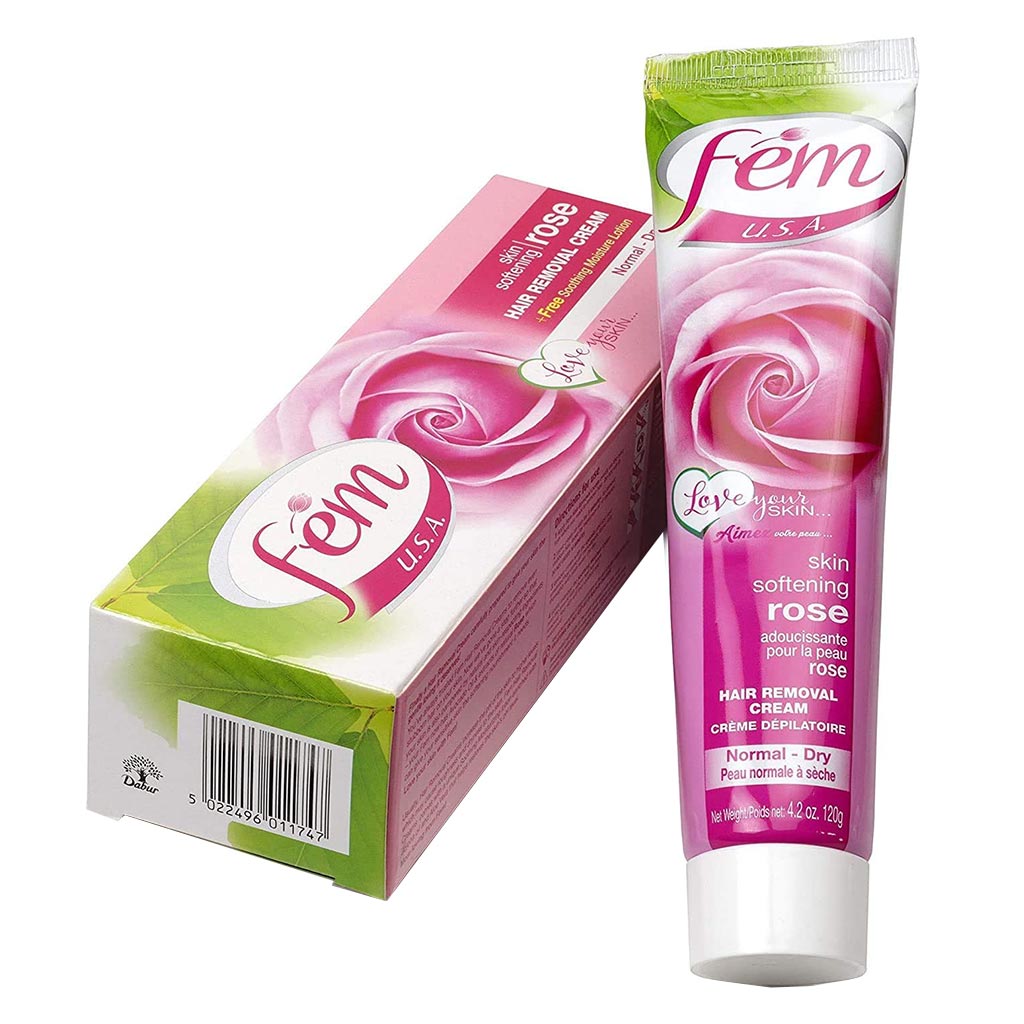 Fem USA Hair Removal Cream Rose Twin Pack 120 g 2's