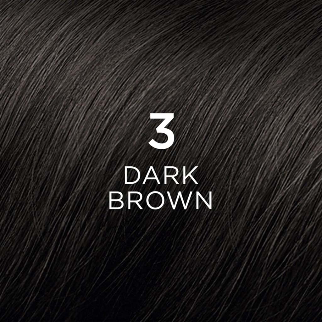 Phyto Phytocolor 3 Dark Brown Natural Permanent Hair Color Dye Cream for normal to dry hair