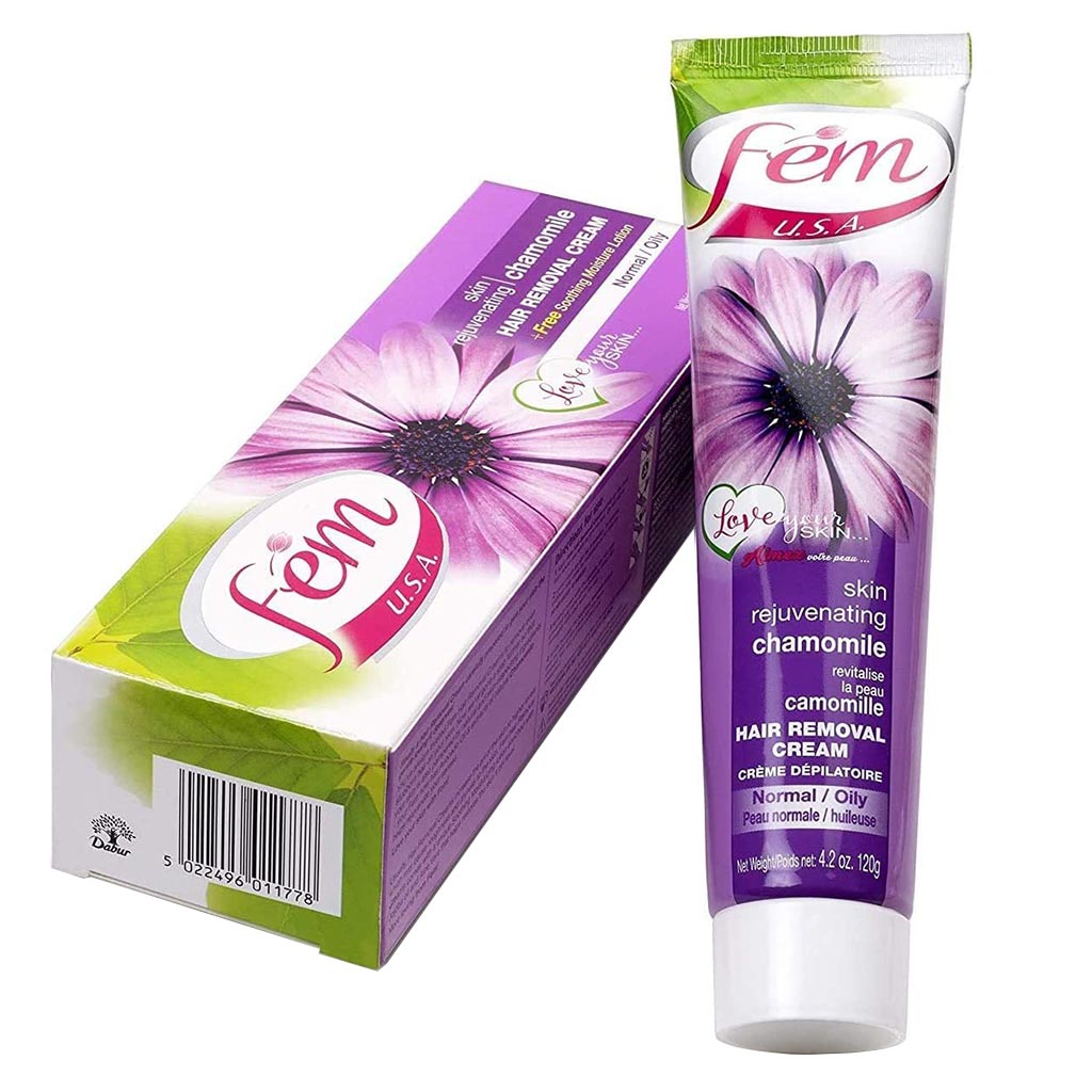 Fem USA Hair Removal Cream Chamomile 120 g