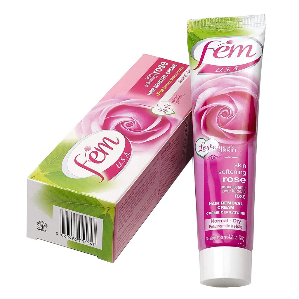 Fem USA Hair Removal Cream Rose 120 g
