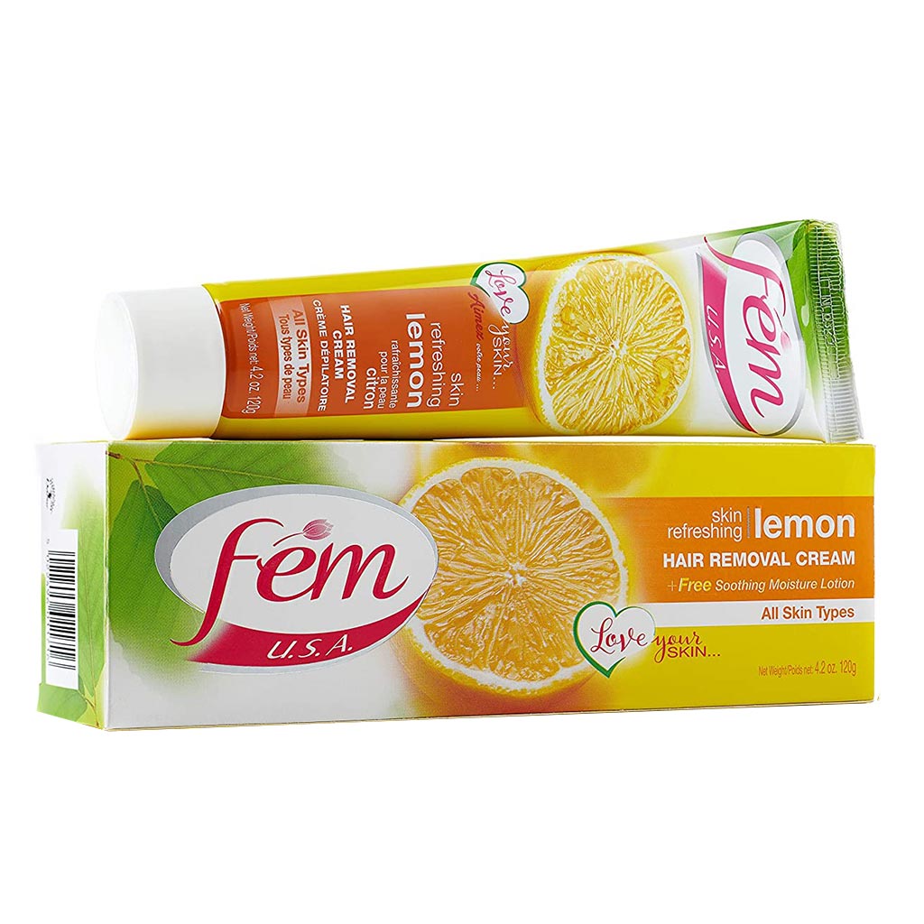 Fem USA Hair Removal Cream Lemon 120 g