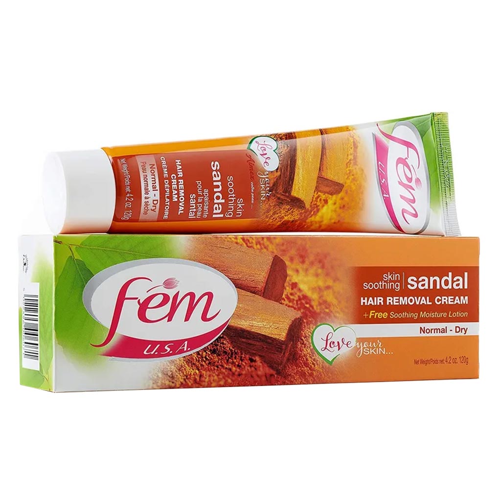 Fem USA Hair Removal Cream Sandal 120 g
