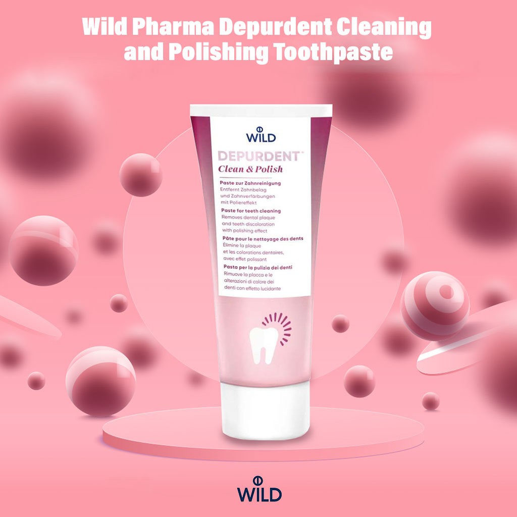 Wild Pharma Depurdent Cleaning And Polishing Toothpaste 75 mL