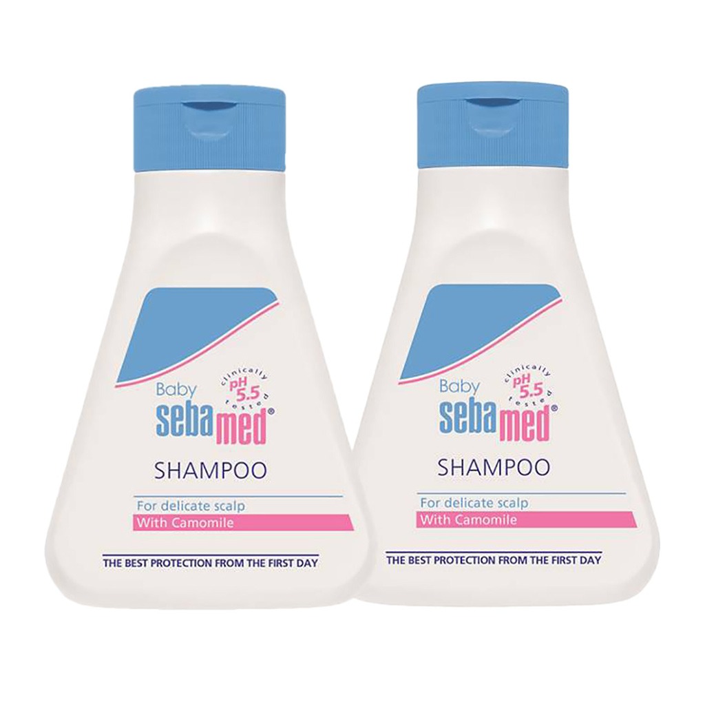 Sebamed Extra Mild Baby Shampoo For Delicate Scalp 150 mL 2's