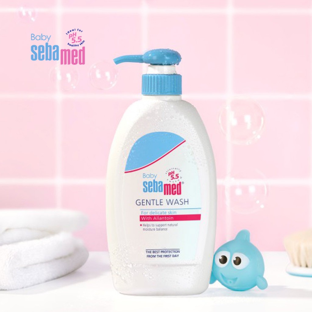 Sebamed Extra Soft Moisturizing Baby Gentle Wash For Delicate Baby Skin 400 mL 2's