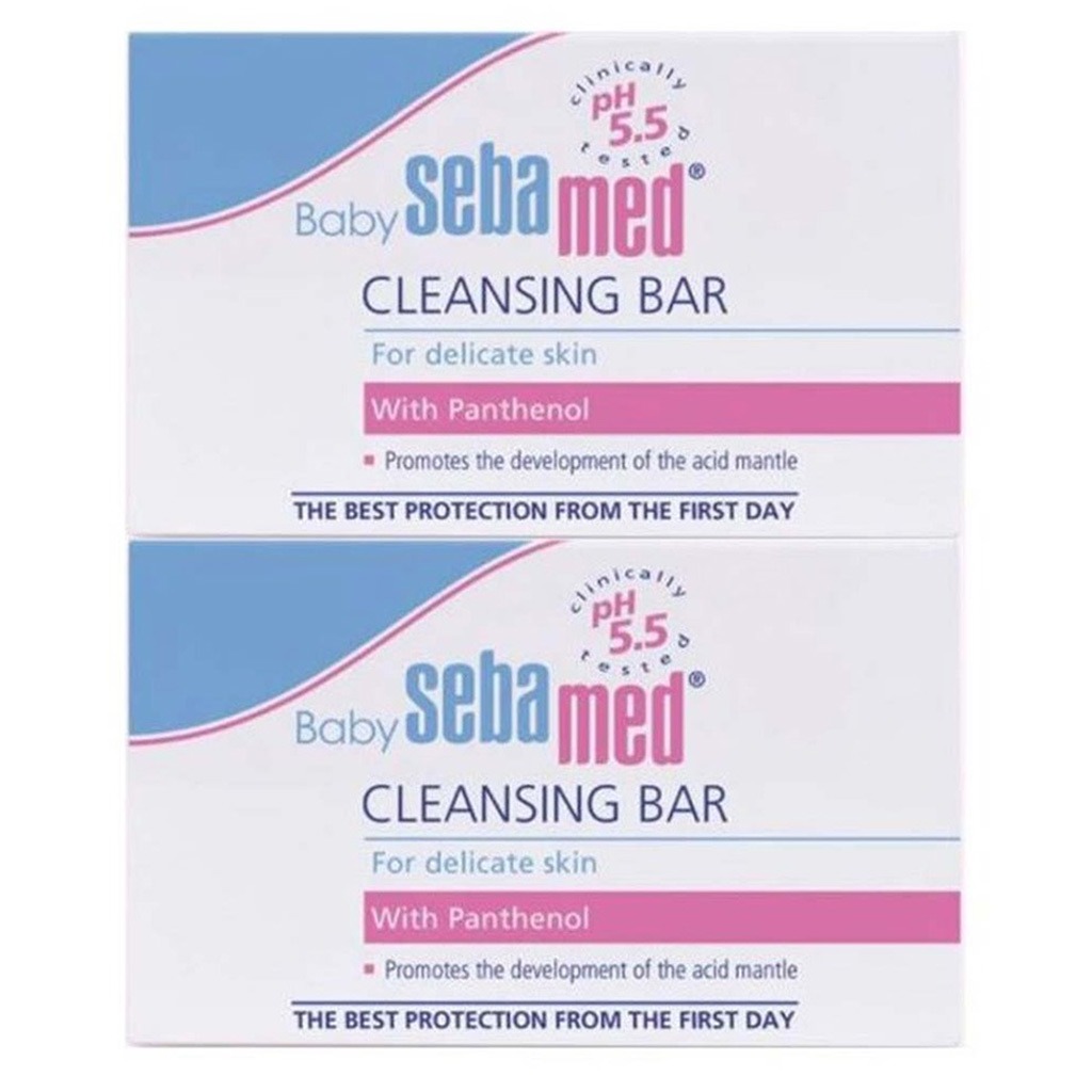 Sebamed Extra Mild Baby Cleansing Bar For Delicate Skin 100 g 2's