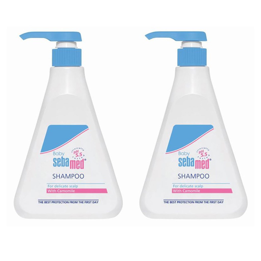 Sebamed Extra Mild Baby Shampoo For Delicate Scalp 500 mL 2's