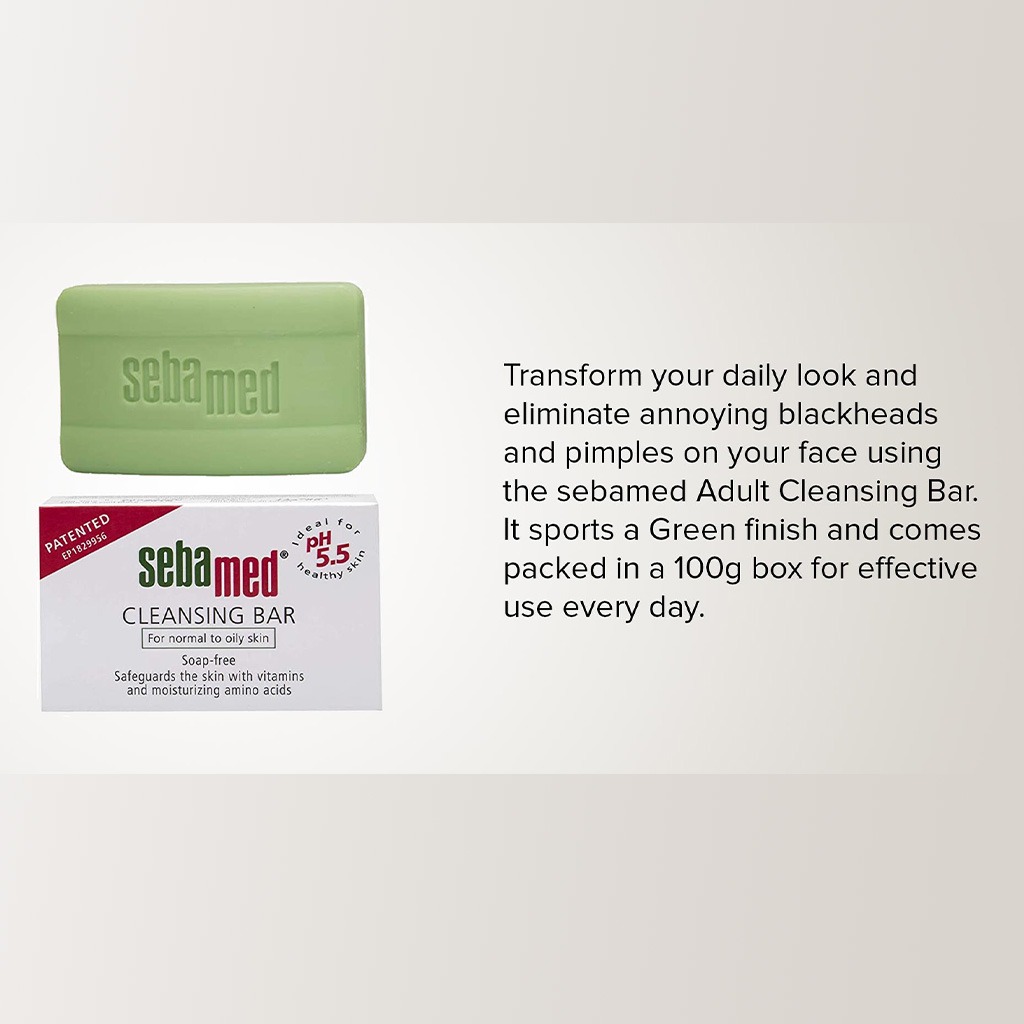 Sebamed Adult Cleansing Bar For Sensitive And Problematic Skin 150 g 2's