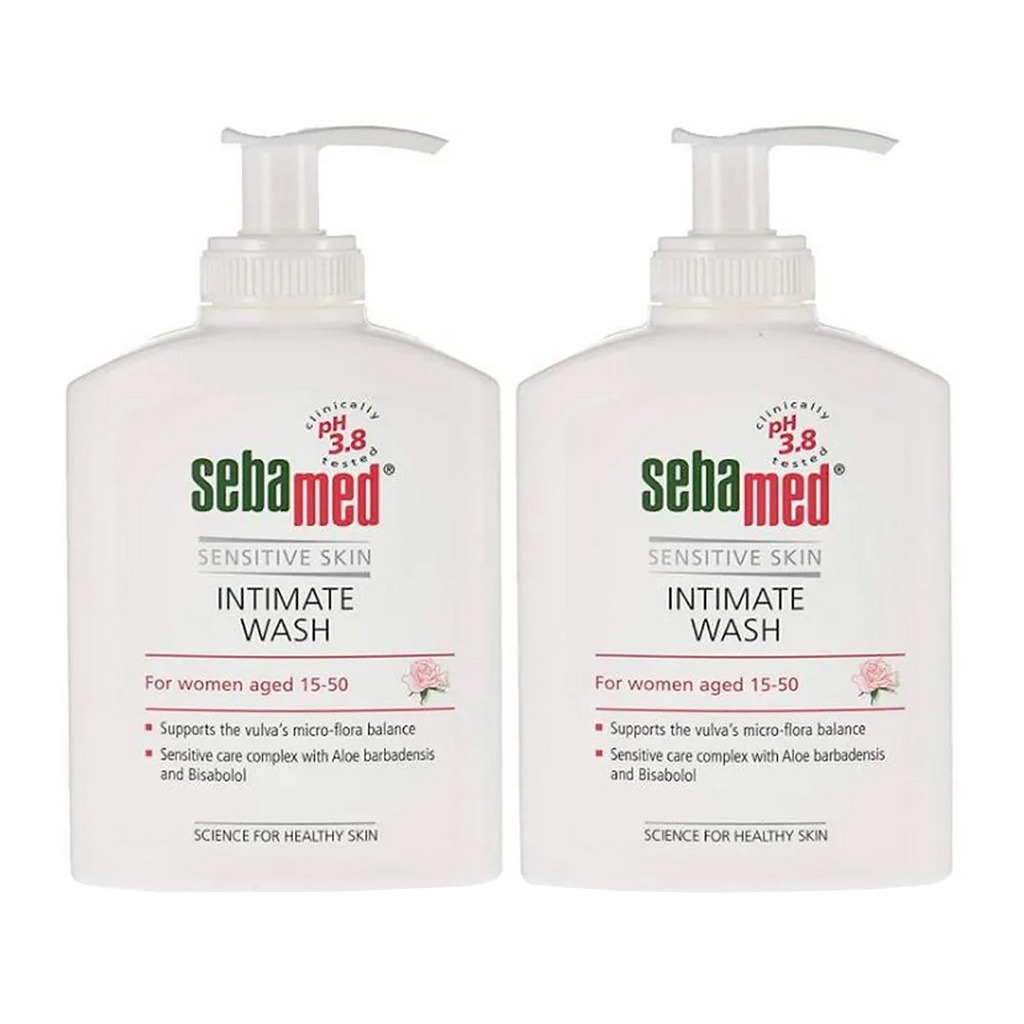 Sebamed Feminine Intimate Wash For sensitive skin PH 3.8 200 mL 2's