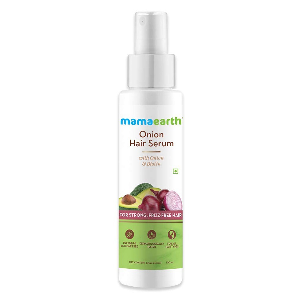 Mamaearth Onion Hair Serum For Strong Frizz-Free Hair 100 mL