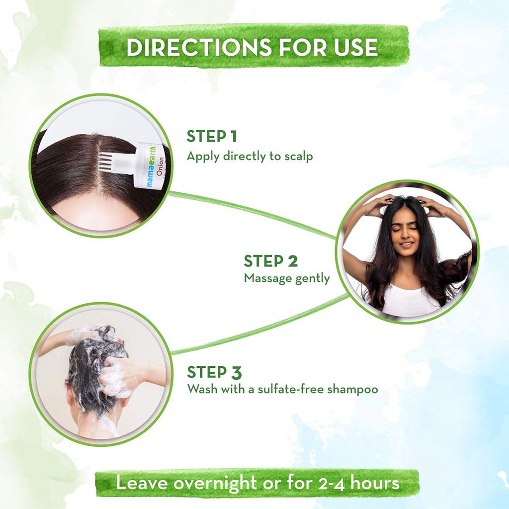 Mamaearth Onion Hair Oil For Hair Fall Control 250 mL