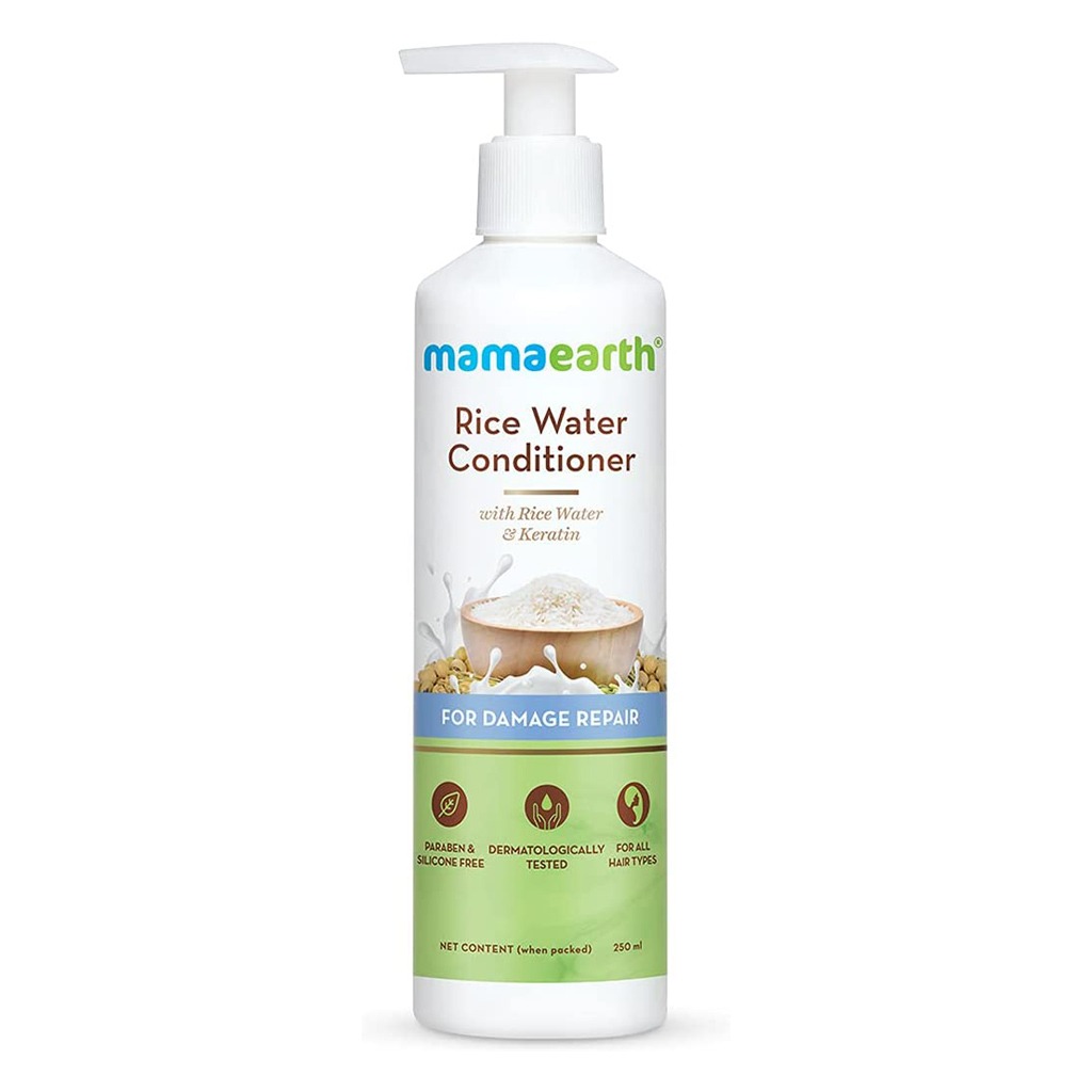 Mamaearth Rice Water Conditioner For Damage Repair 250 mL