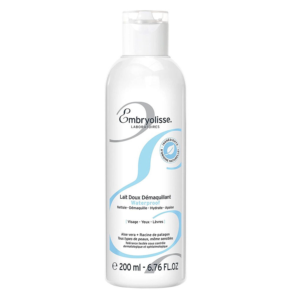 Embryolisse Gentle Waterproof Make-Up Remover Milk 200 mL