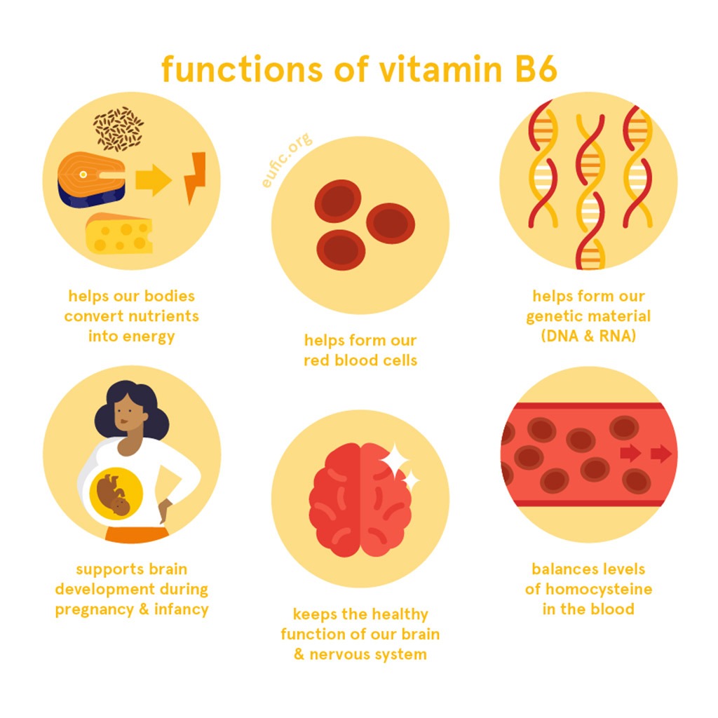 Valupak Vitamin B6 10 mg Tablet 60's For Healthy Nervous System Functioning
