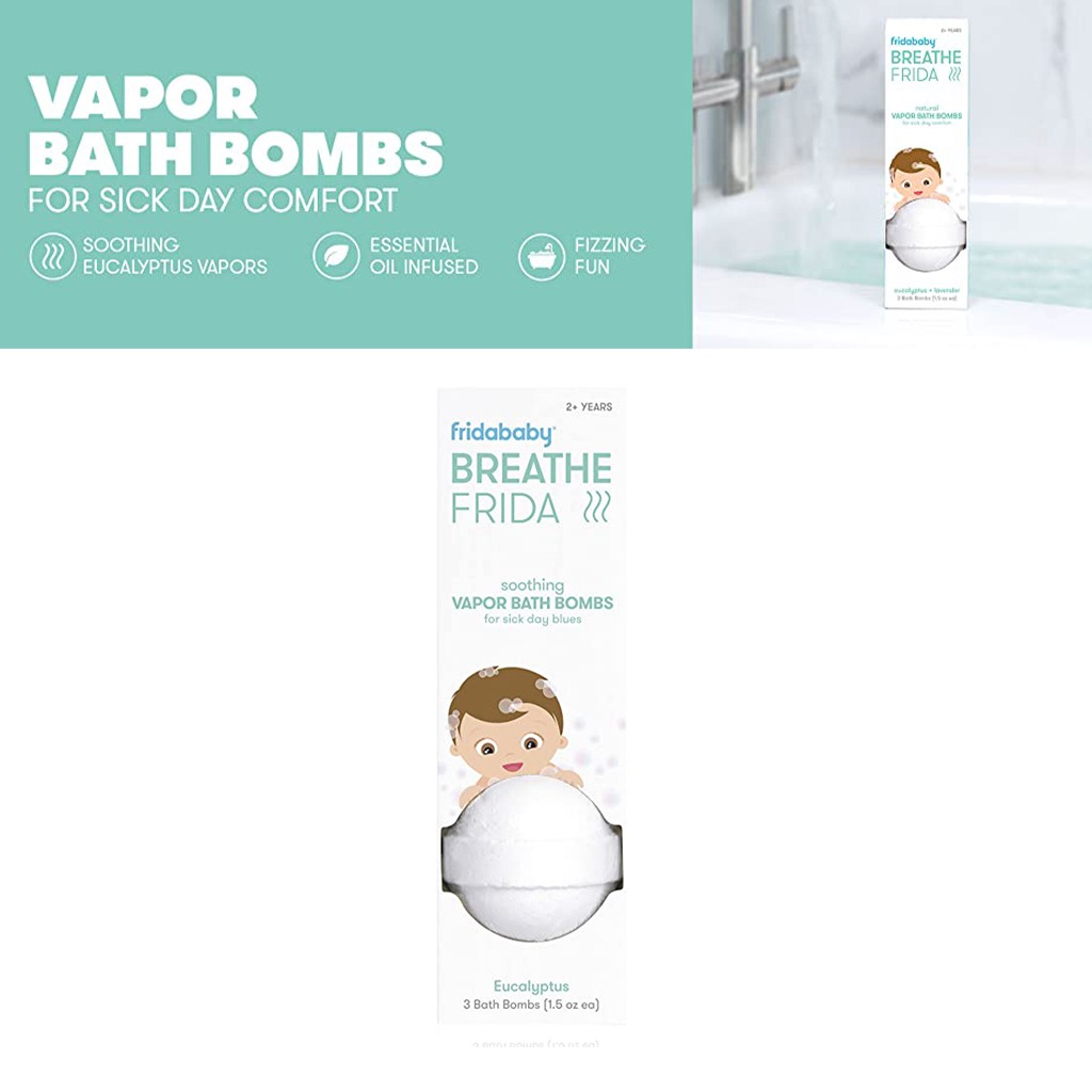 FridaBaby SleepFrida Baby's Natural Vapor Bath Bombs Eucalyptus 3's