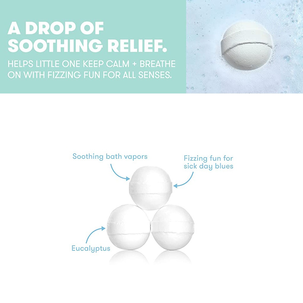 FridaBaby SleepFrida Baby's Natural Vapor Bath Bombs Eucalyptus 3's
