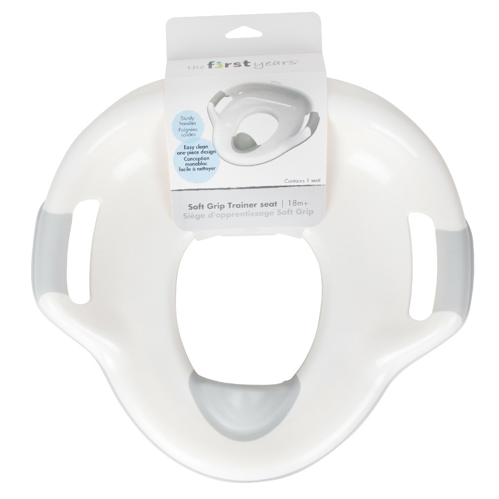 The First Years Soft Grip Trainer Potty Seat - Gray