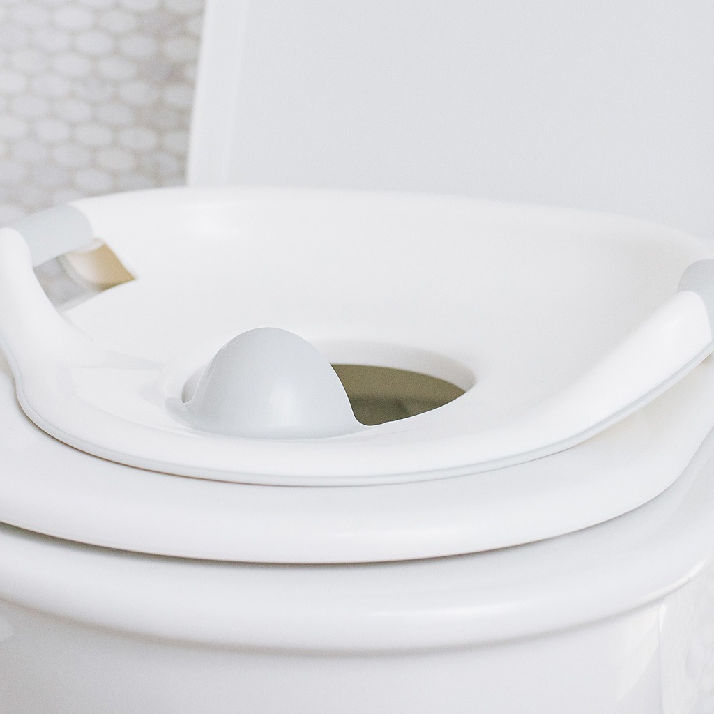 The First Years Soft Grip Trainer Potty Seat - Gray