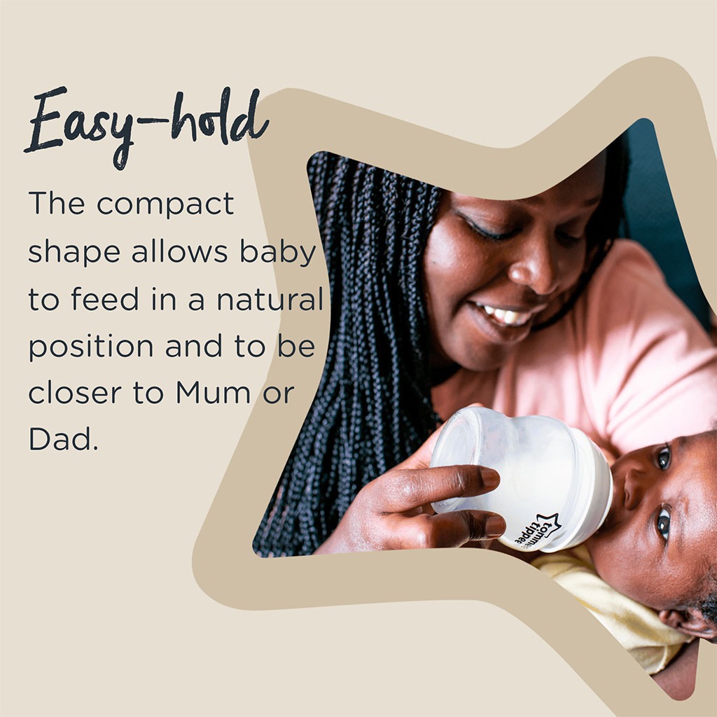 Tommee Tippee Closer To Nature Feeding Bottle Boy 340ml-Pack Of 2