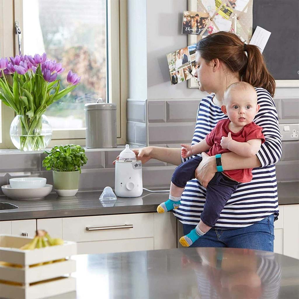 Tommee Tippee Closer To Nature Easi-Warm Electric Bottle And Food Warmer - White