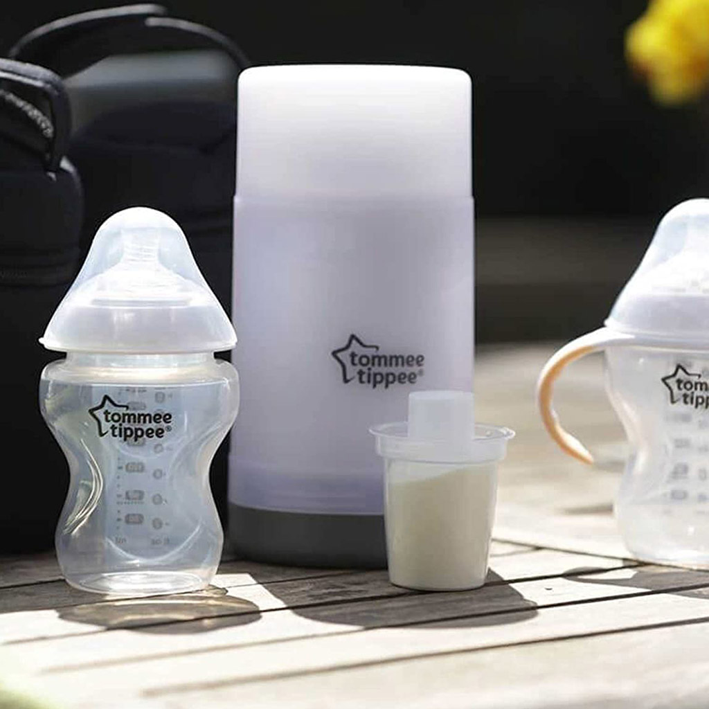 Tommee Tippee Closer To Nature Travel Bottle And Food Warmer - White