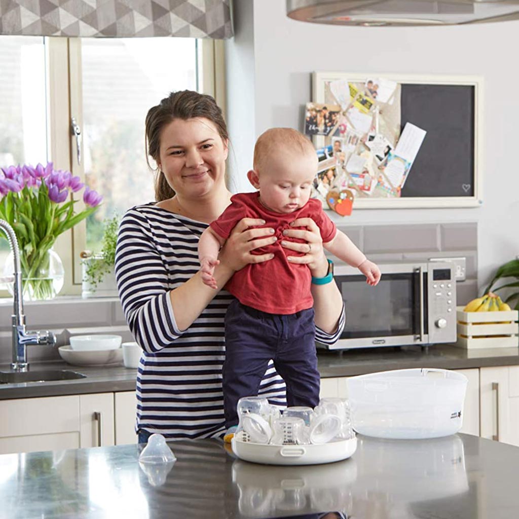 Tommee Tippee Closer To Nature Electric Steam Steriliser-White