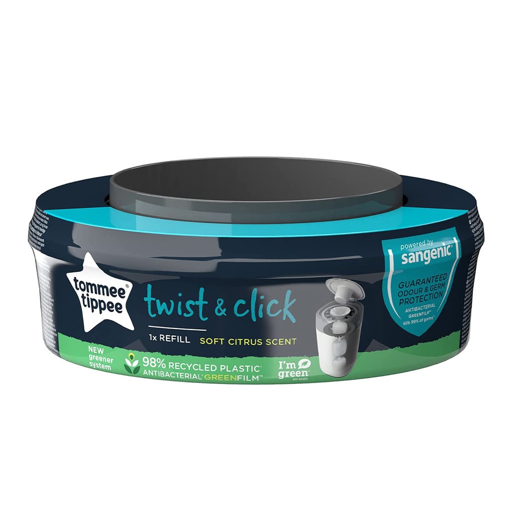 Tommee Tippee Twist & Click Sangenic Universal Cassette For Nappy Disposal