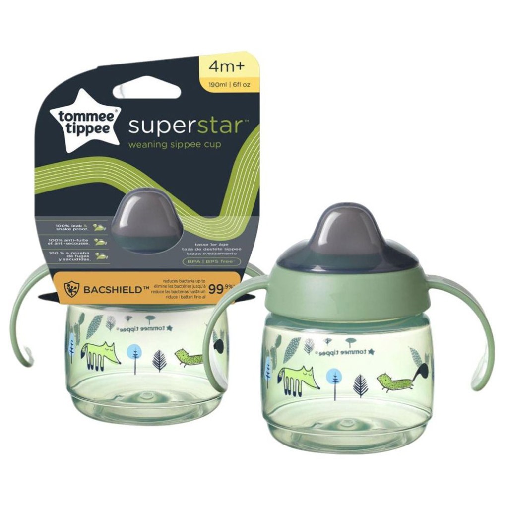 Tommee Tippee Superstar Sippee Weaning Cup For 4 Months+ Babies, 190 ml