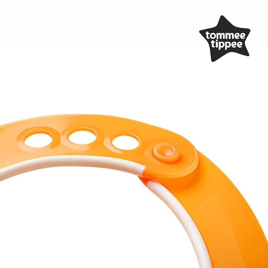 Tommee Tippee Essentials Basics Comfi Neck Bib Orange For 6 Months+ Babies