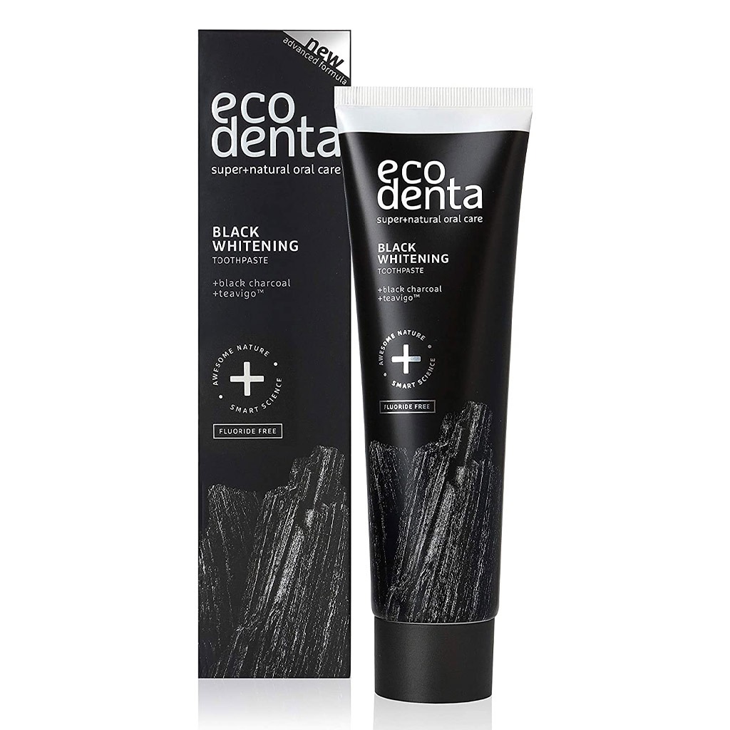 Ecodenta Fluoride Free Black Whitening Toothpaste 100ml