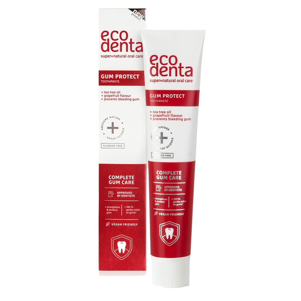 Ecodenta Fluoride Free Gum Protection Toothpaste With Tea Tree Oil 75ml
