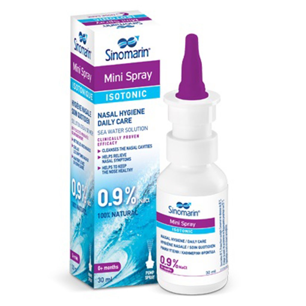 Sinomarin Natural Hygiene Daily Care Isotonic Mini Nasal Spray 30ml