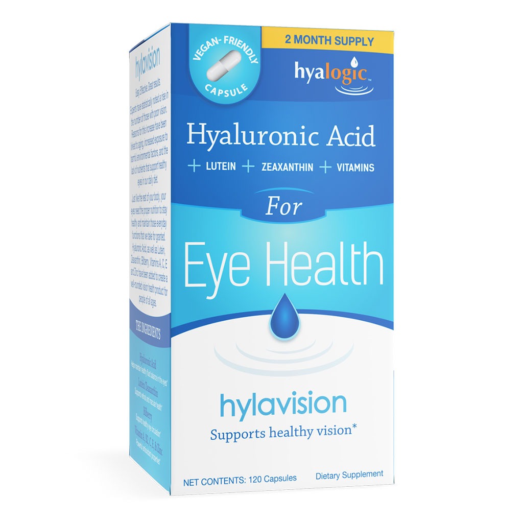 Hyalogic Hylavision Hyaluronic Acid Capsule For Eye Health 120's