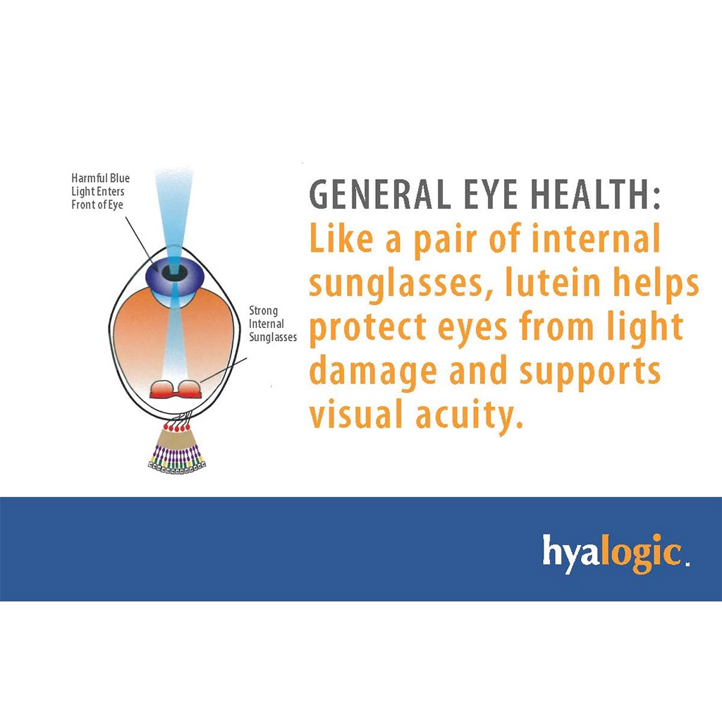 Hyalogic Hylavision Hyaluronic Acid Capsule For Eye Health 120's