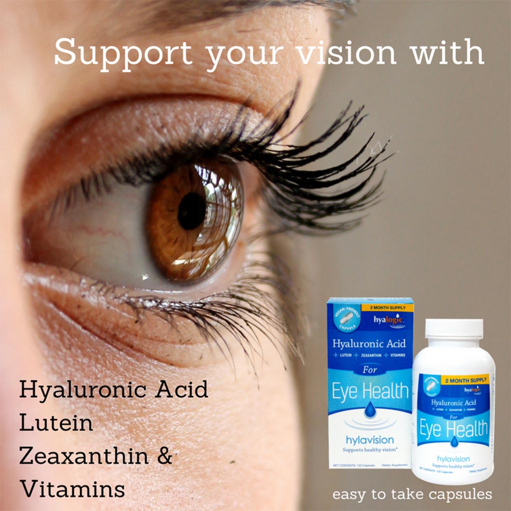 Hyalogic Hylavision Hyaluronic Acid Capsule For Eye Health 120's
