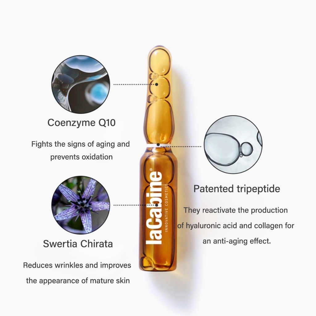 LaCabine Global Anti-Aging Facial Ampoules 2ml 10's