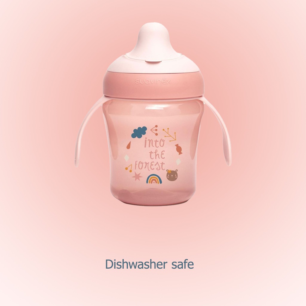 Suavinex Learning Cup Forest Pink For Babies L3
